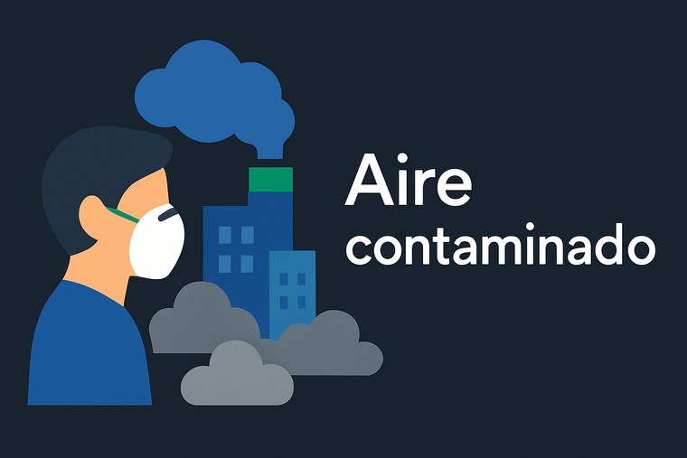 Aire contaminado en tu ciudad: cómo leer el índice y protegerte si trabajas al aire libre