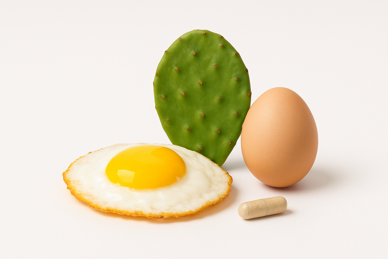 Huevo con nopales: por qué funciona tan bien