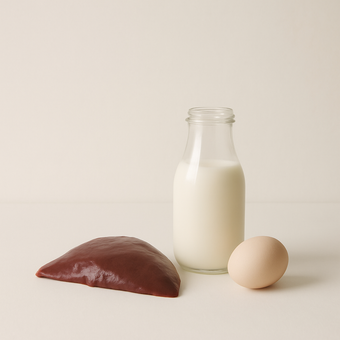 Vitamina A — fuentes alimenticias