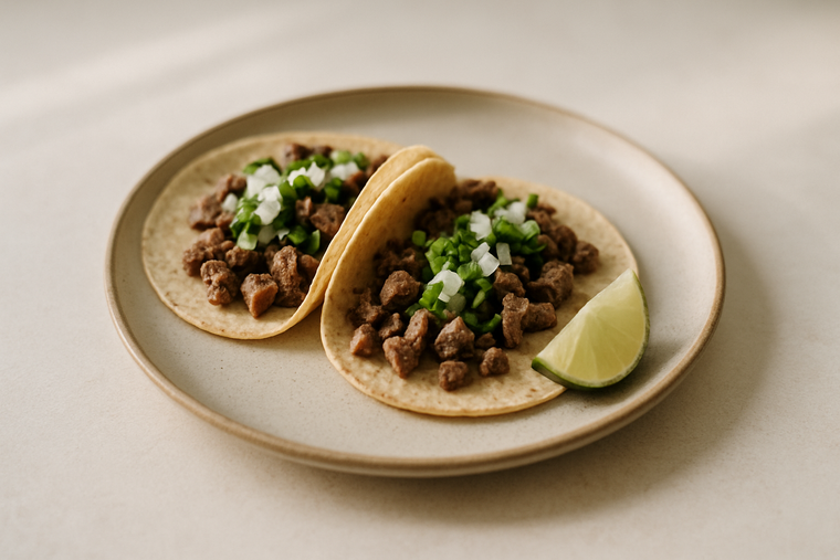 Tacos de bistec