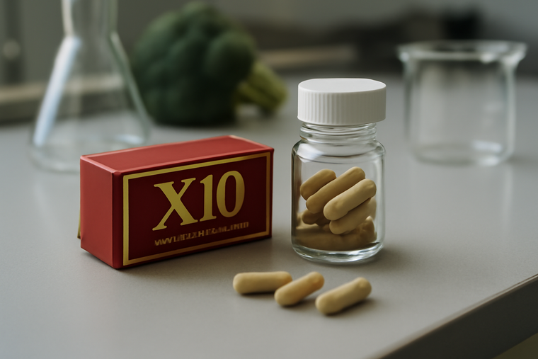 FDA reporta retiro del suplemento X10 Natural Enhancement por sildenafilo y tadalafilo no declarados